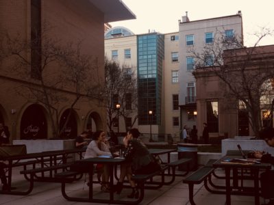 Lugares de estudio en el campus