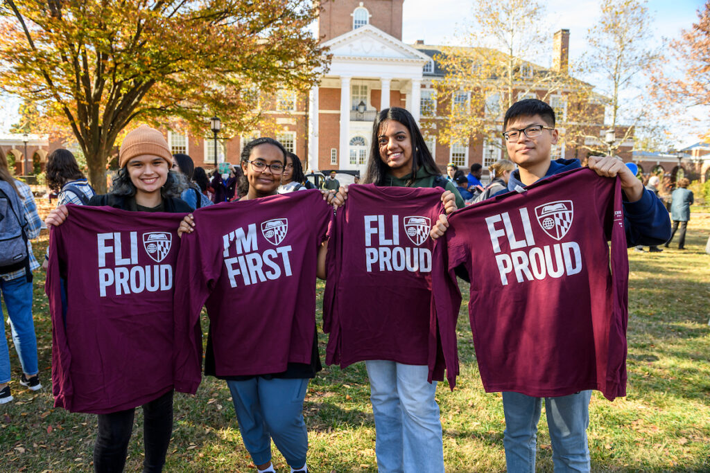 We’re First: What it’s Like to be a First-Generation and/or Limited-Income Student at Hopkins