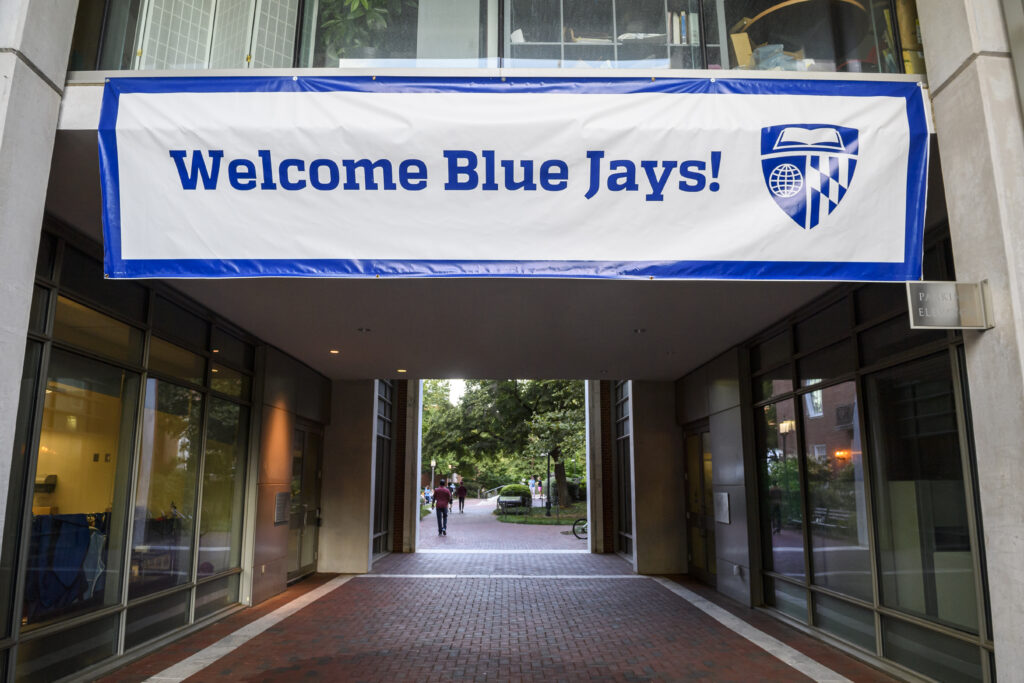 Welcome Blue Jays Banner