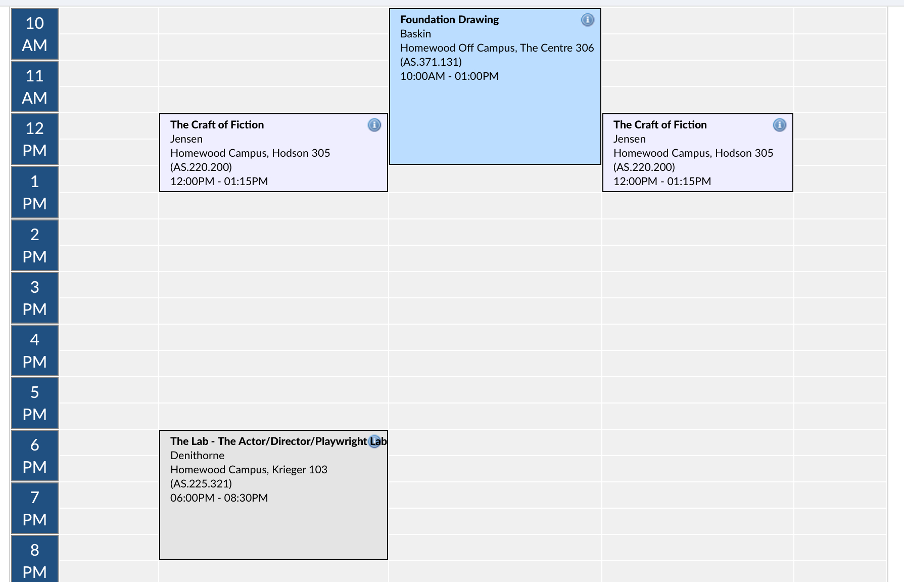 The Perfect Senior Spring Schedule