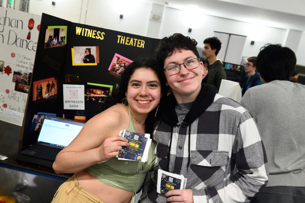 Witness Theater at the Student Involvement Fair