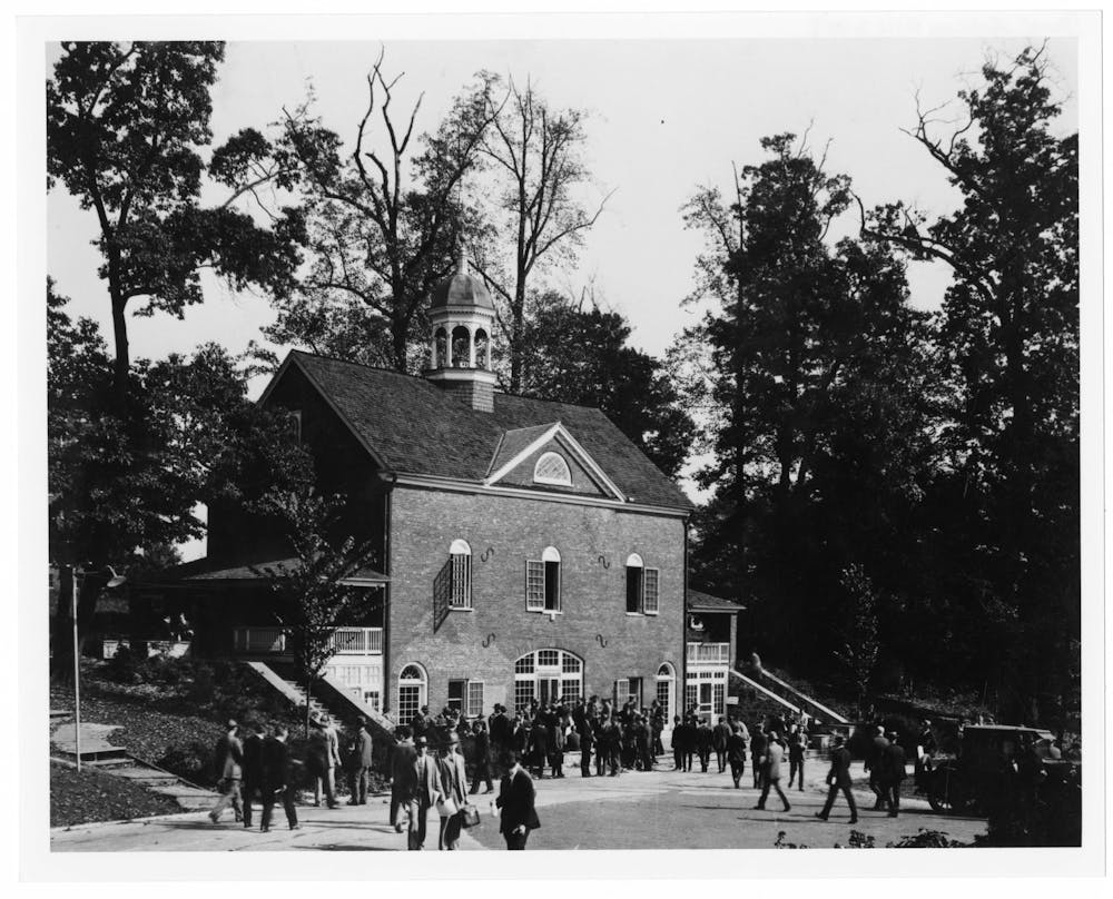 The Merrick Barn, circa 1920
