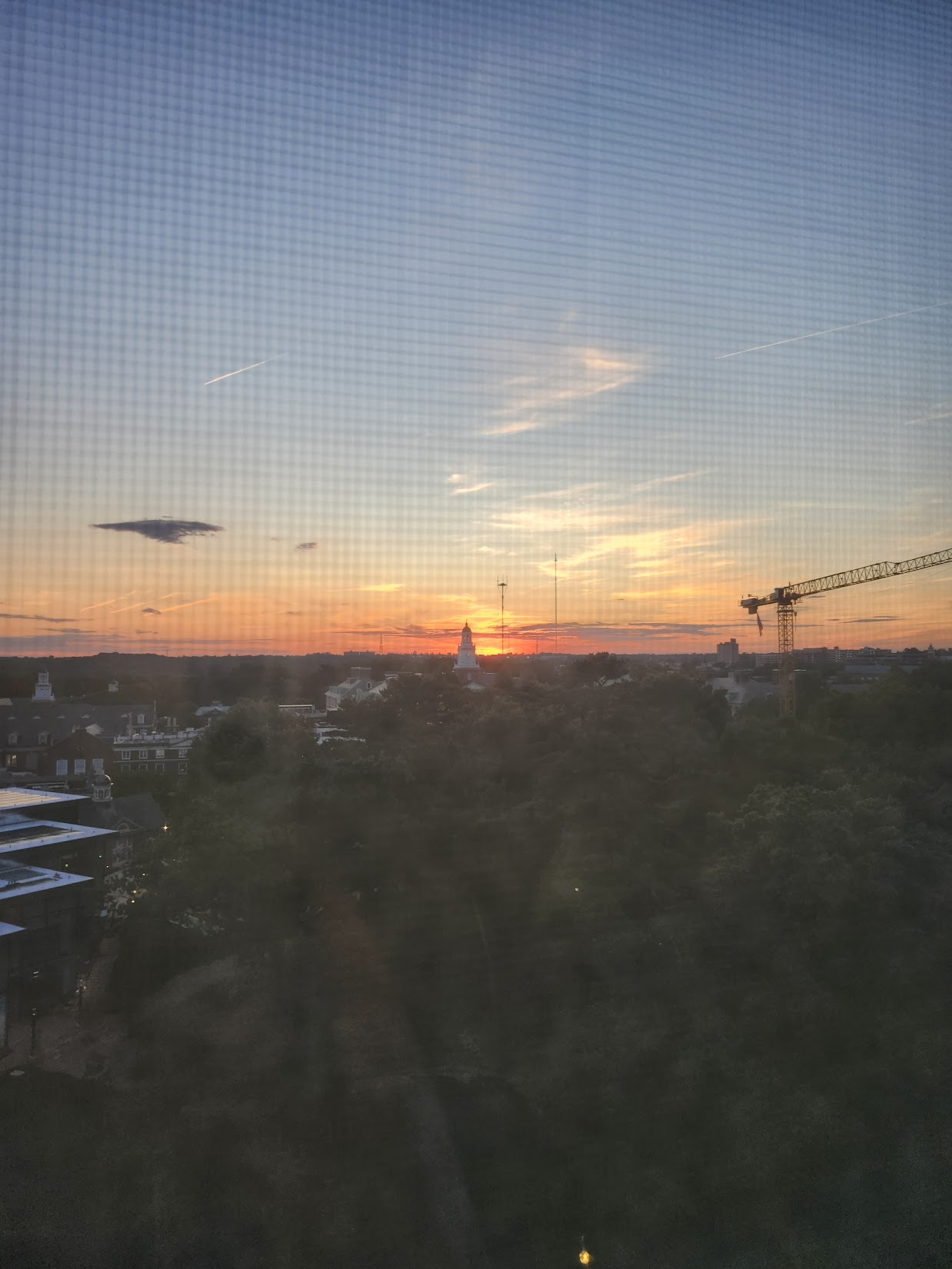 A sunset from my window!
